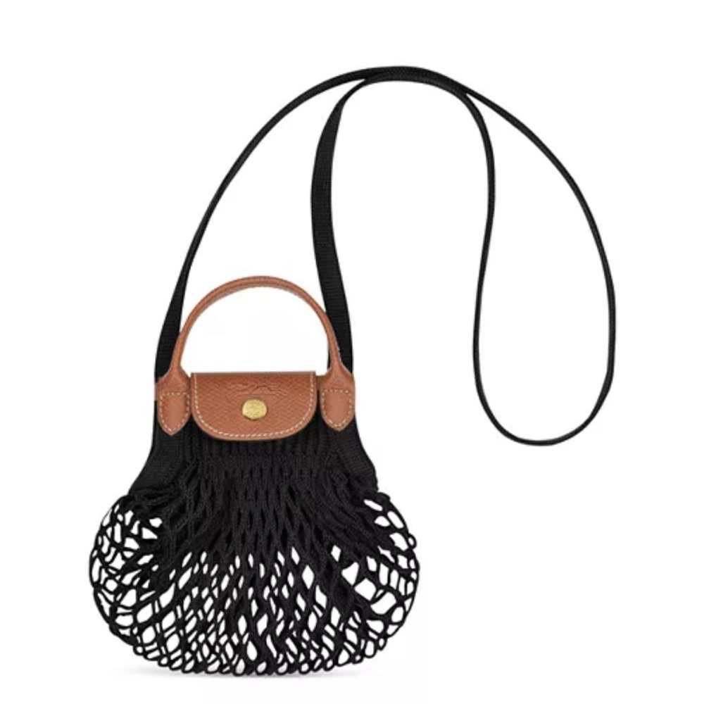 Le Pliage Filet XS Mesh Bag - Black